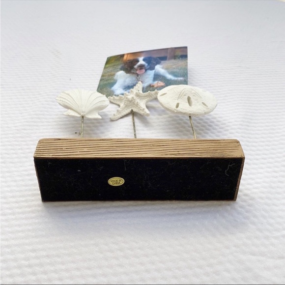 Nautical Beach Shells Photo Clip Holder - Picture 5 of 7